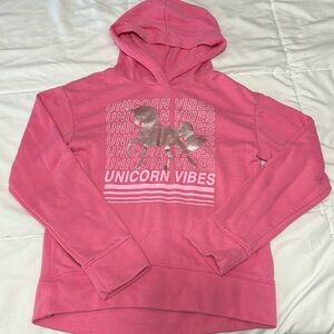 Lot of 7 sweatshirts/tops/vest, girls size 10/12.